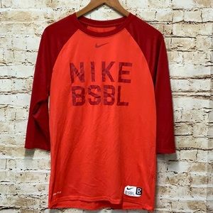 Nike Baseball DryFit Tshirt Size Medium